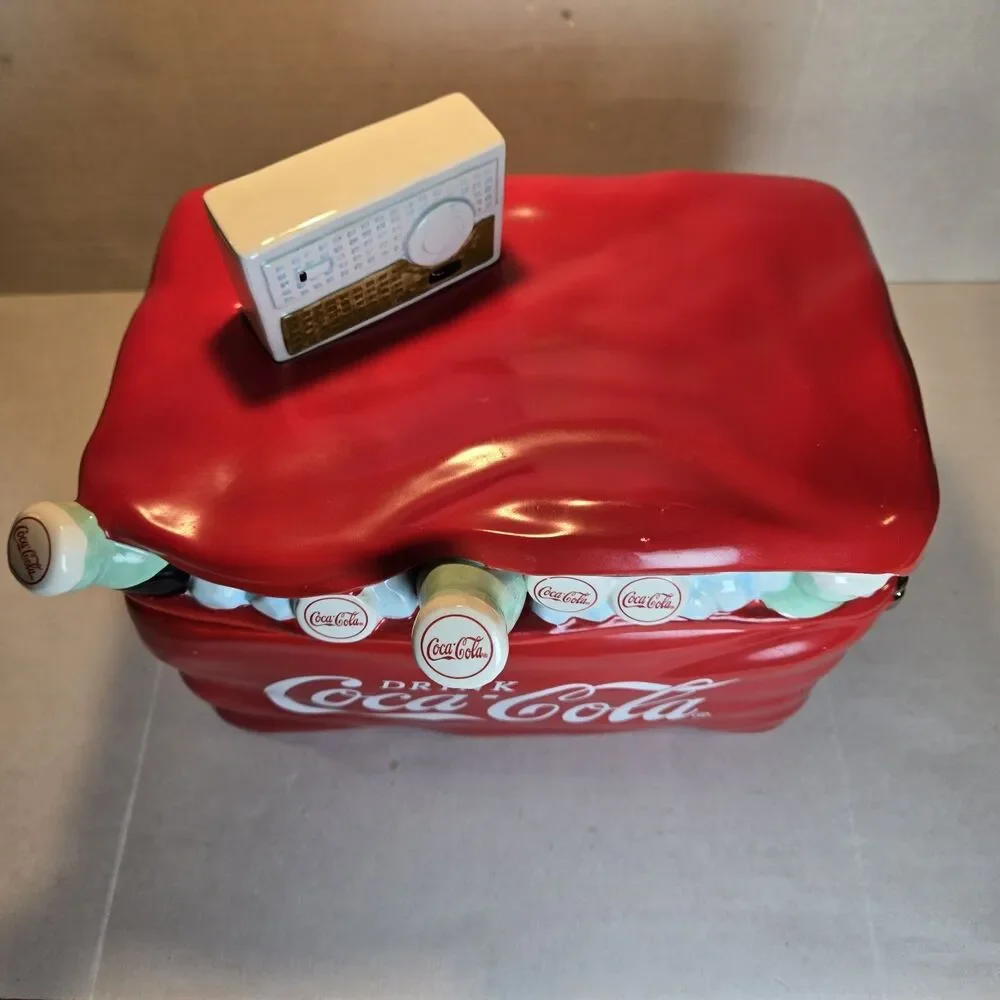Coca Cola decor jar